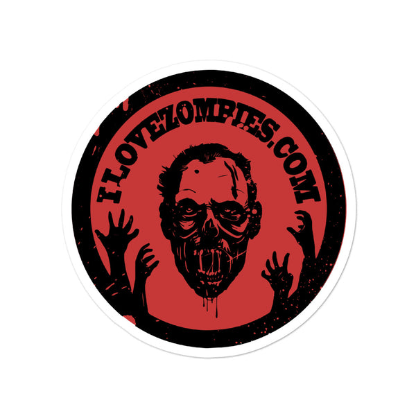 (Sticker) Floating Zombie Head Of Undeath